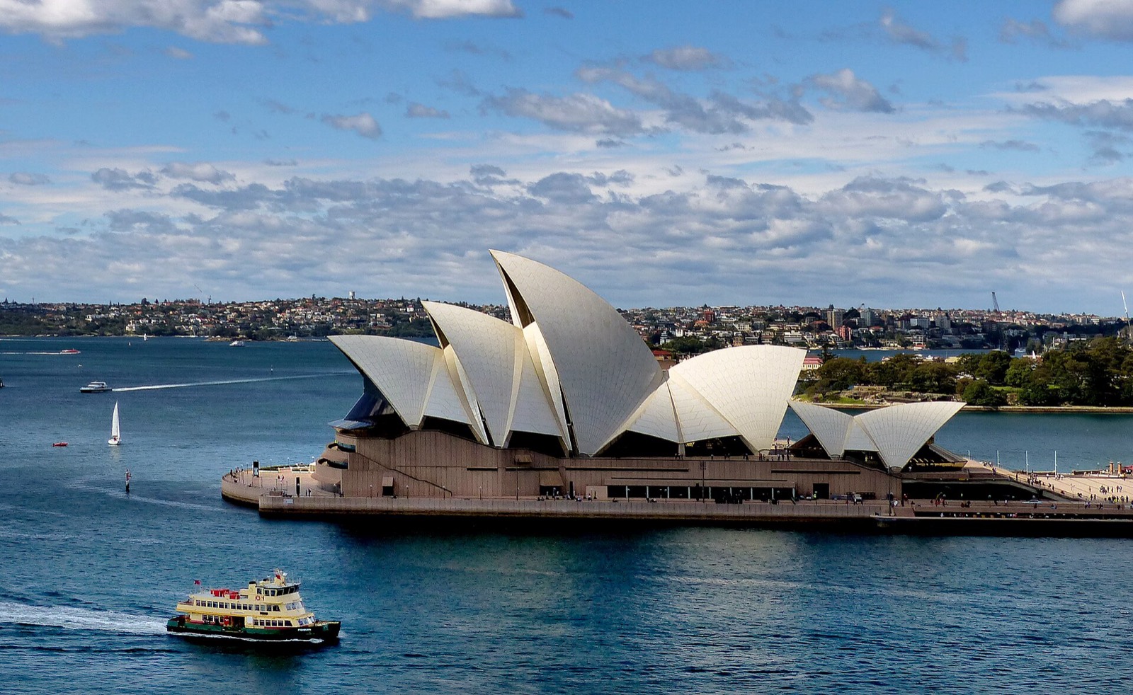 Sydney Opera House on the harbour