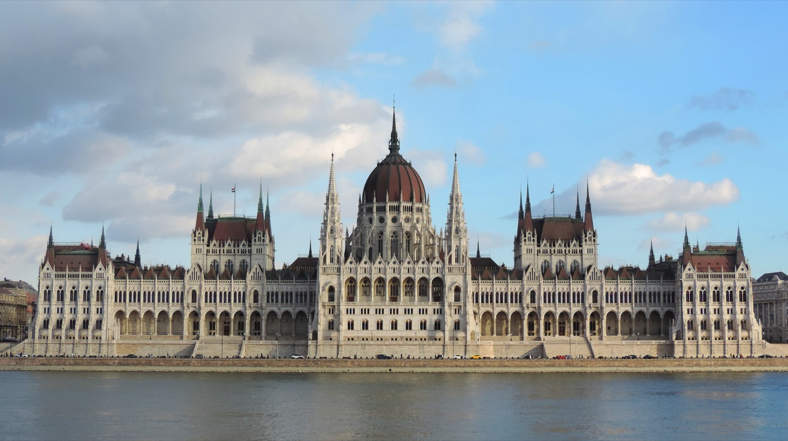 Hungarian Parliament Building in Budapest