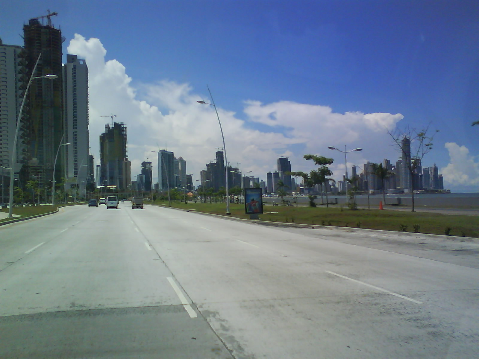 Cinta Costera waterfront in Panama City